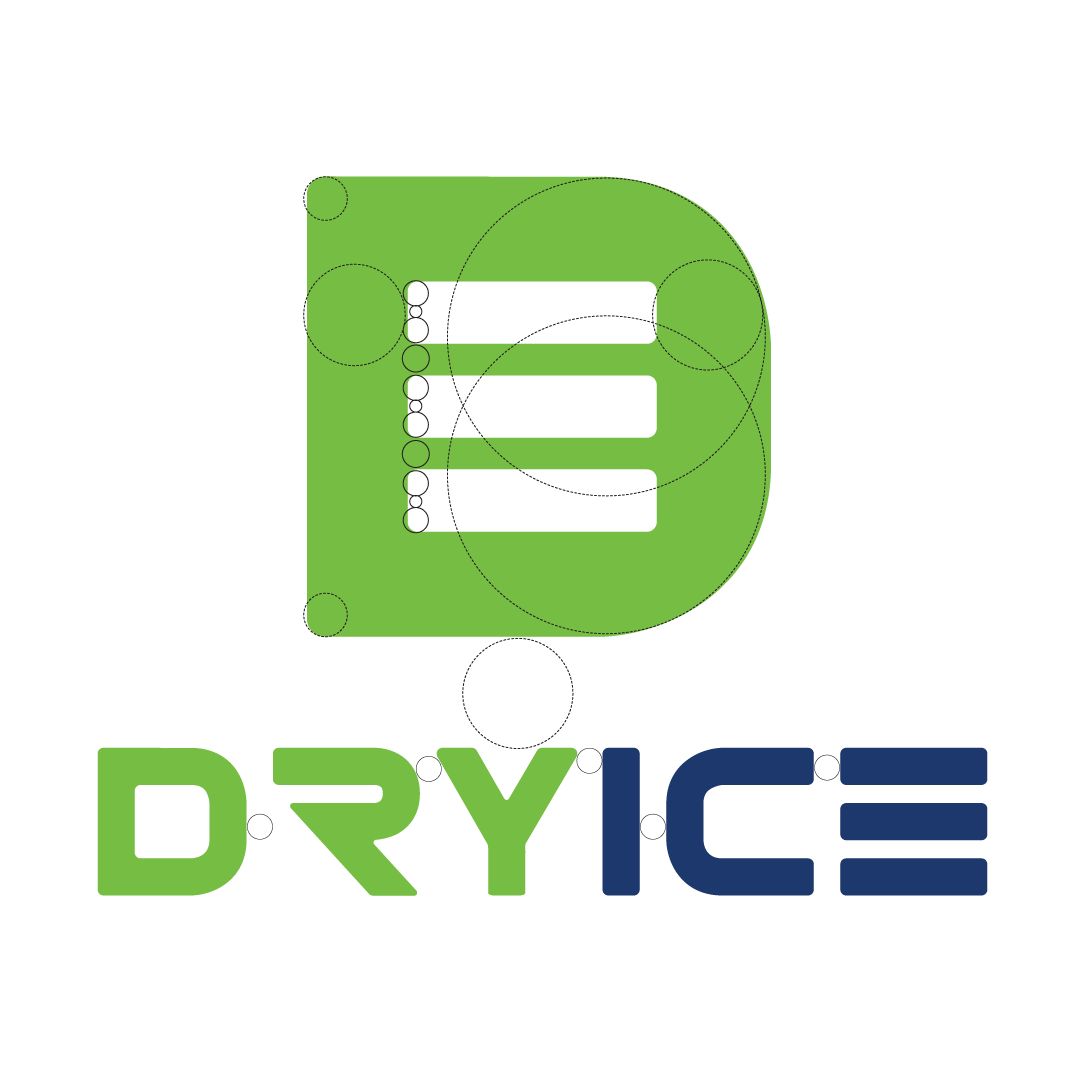 dryice logo modelo